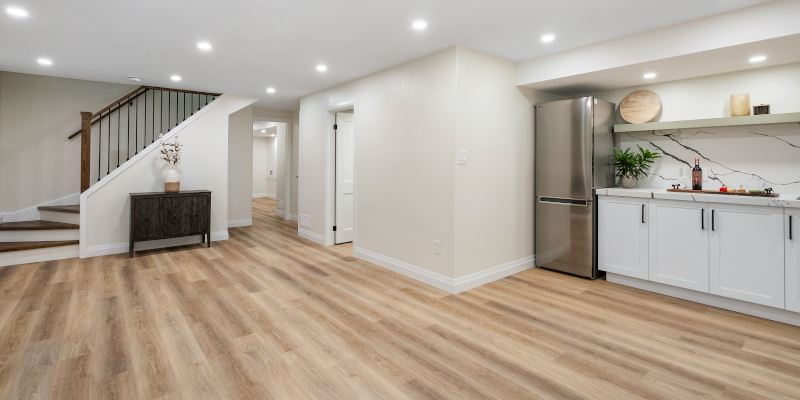 Basement Renovation in Newmarket, Ontario